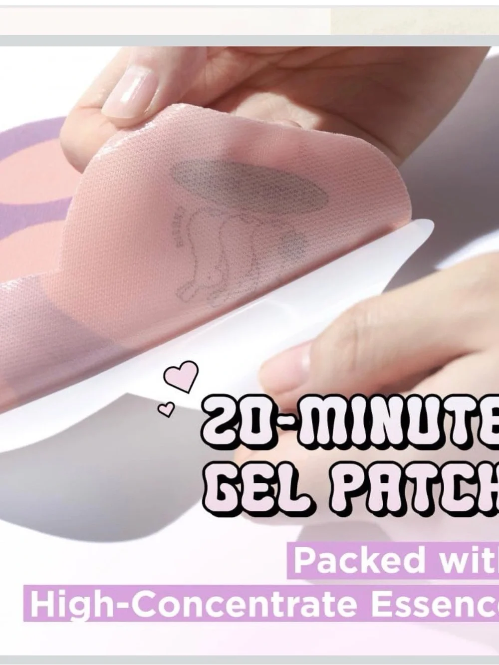 Chasin' Rabbits Buttshroom Bum Patch Smoothing & Boosting, Purple, 2 Patches
